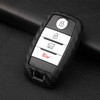 2014-2020 Kia Leather Silicone Car Key Case Cover With Buckle