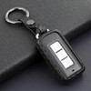 2008-2019 Mitsubishi Outlander Eclipse Cross ASX Lancer Leather Silicone Car Key Case Cover With Buckle Generic