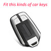 2017-2019 Isuzu D-Max MU-X Leather Silicone Car Key Case Cover With Buckle Generic