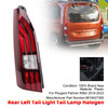Rear Left Tail Light Tail Lamp Halogen 9819427380 For Peugeot Partner Rifter 2018-2023