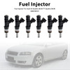 2007-2008 Volkswagen Eos R32 6Pcs Fuel Injector 85212262 Generic