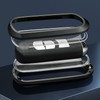 Aluminum Alloy TPU Silvery Car Key Case Cover With Buckle For Mazda CX-4 CX-5