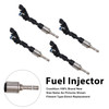 4Pcs Fuel Injector For Land Rover LR4 Range Rover Jaguar XF XJ 0261500298