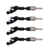 4Pcs Fuel Injector For Land Rover LR4 Range Rover Jaguar XF XJ 0261500298