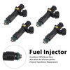 2007-2014 Renault Twingo II 1.2 8V D7F 4Pcs Fuel Injector 8200506653 Generic