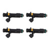 2007-2014 Renault Twingo II 1.2 8V D7F 4Pcs Fuel Injector 8200506653 Generic