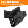 8 Pin Trailer Tow Wiring Connector Plug 56038366AB for Jeep Cherokee
