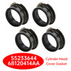 4Pcs Cylinder Head Cover Gasket 55233644 68120414AA for Fiat 500X PUNTO EVO