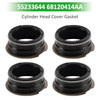 4Pcs Cylinder Head Cover Gasket 55233644 68120414AA for Fiat 500X PUNTO EVO