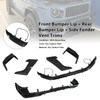 Dry Carbon Fiber Front Rear Bumper Lip + Side Air Vent Fit Benz G W465 2025+
