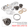 Transmission CVT Pulley 25T W/Belt+Chain & Rebuild Kit RE0F10A JF011E For Nissan