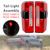 L+R LED Tail Light With Blind Spot For Ford F-250 F350 F450 Super Duty 2023-2026