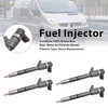 4Pcs Fuel Injector For Renault Trafic II For Opel Vivaro 2.0L 0445110338