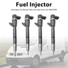 4Pcs Fuel Injector For Renault Trafic II For Opel Vivaro 2.0L 0445110338