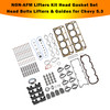 NON-AFM Lifters Kit Head Gasket Set Head Bolts Lifters & Guides for Chevy 5.3