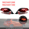 LED Rear Left+Right Tail Light Lamp For Peugeot 208 2015-2019 Facelift Models