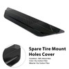 Carbon Fiber Spare Tire Mount Holes Cover Fit Mercedes Benz W464 W465 2019-26