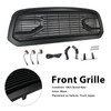 Black Big Horn Style Front Bumper Grill Grille Fit Dodge Ram 1500 2013-2018