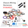 Universal 22 Circuit Wiring Harness Custom Wire Kit Xl Wires 91064022