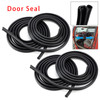 4Pcs Front Rear Left Right Door Rubber Seal Weatherstrip For Hummer H2 2003-2009