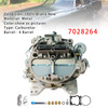 7028264 4 Barrel Carburetor For Pontiac Firebird Quadrajet 4MC 4MV 1968