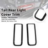 Carbon Fiber Tail Rear Light Cover Trim Fit Benz W464 W465 G550 2019-2026