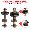 2x Balance Shaft for Toyota RAV4 Camry 2AZ-FE 2.4L 1360128020 1360228020
