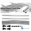 Universal Aluminium Car Roof Rack Luggage Carrier Cross Bar Rail Lockable 120CM