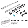 Universal Aluminium Car Roof Rack Luggage Carrier Cross Bar Rail Lockable 120CM