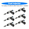 6Pcs Fuel Injector For Cadillac CTS SRX For GMC Terrain 2010-11 12629927