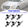 6Pcs Fuel Injector For Cadillac CTS SRX For GMC Terrain 2010-11 12629927