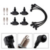 4*Ignition Coils & Iridium Spark Plugs & Wires UF501 For Mazda RX-8 1.3L R2