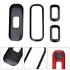 Carbon Fiber Glass Lift Switch Frame Trim Fit Benz G-Class W464 W465 2019-2026