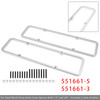 Small Block 1/2"3/8" Valve Cover Spacer 500 Riser 350 For Shaft Mount Roller