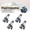 4Pcs Fuel Injector For Chevrolet Cavalier 2002 Classic 2004-2005 12569091