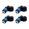 4Pcs Fuel Injector 630CC 60lb For Siemens Deka Short pico FI114962 107962