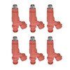 6Pcs Fuel Injector For Mitsubishi Eclipse 06-12 Endeavor 2004-2010 HDB305F