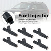 6Pcs Fuel Injector For Jeep Cherokee 1999-2000 TJ L4 1999-2002 0280156048