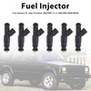 6Pcs Fuel Injector For Jeep Cherokee 1999-2000 TJ L4 1999-2002 0280156048