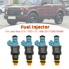 4Pcs Fuel Injector For Lada Niva 2121 1700i 1.7L 1996-2017 0280150996