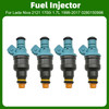 4Pcs Fuel Injector For Lada Niva 2121 1700i 1.7L 1996-2017 0280150996