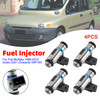 4Pcs Fuel Injector For Fiat Multipla 1999-2010 Doblo 2001-Onwards IWP164