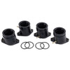 Carburetor HOLDER Insulator Set For Yamaha XJR 400 XJR400 4HM 2001-2007