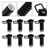 8X Tie Down Anchors Flexible Loop Lock & Ride For Polaris Rzr Sportsman 13-25