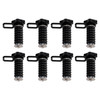 8X Tie Down Anchors Flexible Loop Lock & Ride For Polaris Rzr Sportsman 13-25