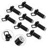 8X Tie Down Anchors Flexible Loop Lock & Ride For Polaris Rzr Sportsman 13-25