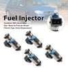 4Pcs Fuel Injector For Fiat Coupe 175 1996-2000 Stilo 192 2001-2008 iwp006