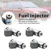 4Pcs Fuel Injector For Fiat Coupe 175 1996-2000 Stilo 192 2001-2008 iwp006