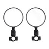 Black Adjustable Handlebar Mirror Folding Mirrors For 22-24 mm Enduro Handle bar