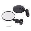 Black Adjustable Handlebar Mirror Folding Mirrors For 22-24 mm Enduro Handle bar